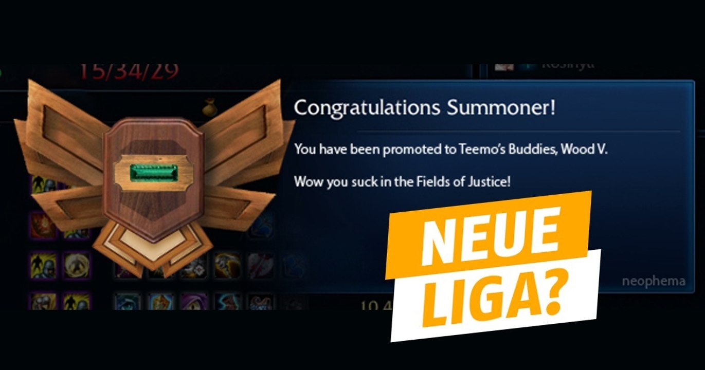 League of Legends: Community fordert neue Division für das Ranked