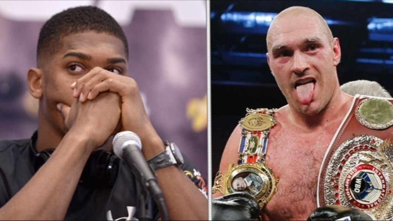 Tyson Fury beleidigt Anthony Joshua