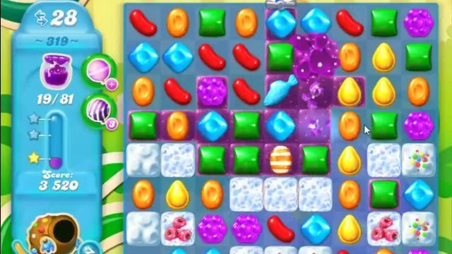 Candy Crush Soda niveau 319 : solution et astuces pour passer le level
