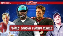Brian Flores' Lawsuit   Tom Brady's Retirement | Greg Bedard Patriots Podcast with Nick Cattles
