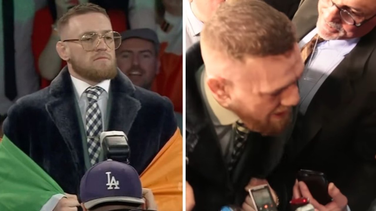 Conor McGregor beleidigt einen Journalisten