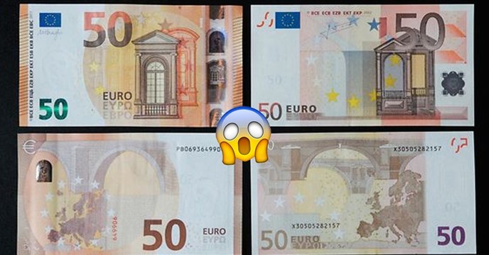 Neue 50-Euro-Scheine ab April 2017: Sicherheitsmerkmale
