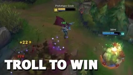 League of Legends : quand troller l'un de ses partenaires permet de remporter instantanément une game