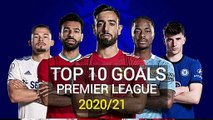 Premier League Top 10 Amazing Goals in 2021