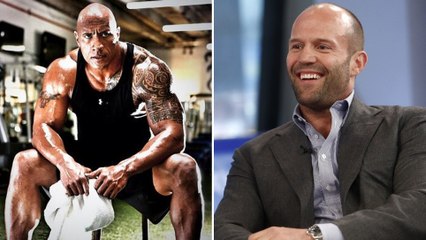 Wenn Jason Statham der Kraft von The Rock seinen Respekt zollt...Einfach genial!