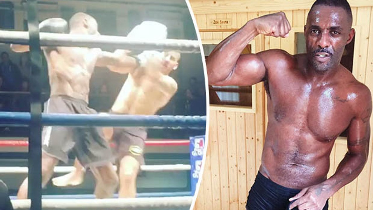 Idris Elba gewinnt seinen ersten Profi-Kampf als Kickboxer gegen Lionel Graves