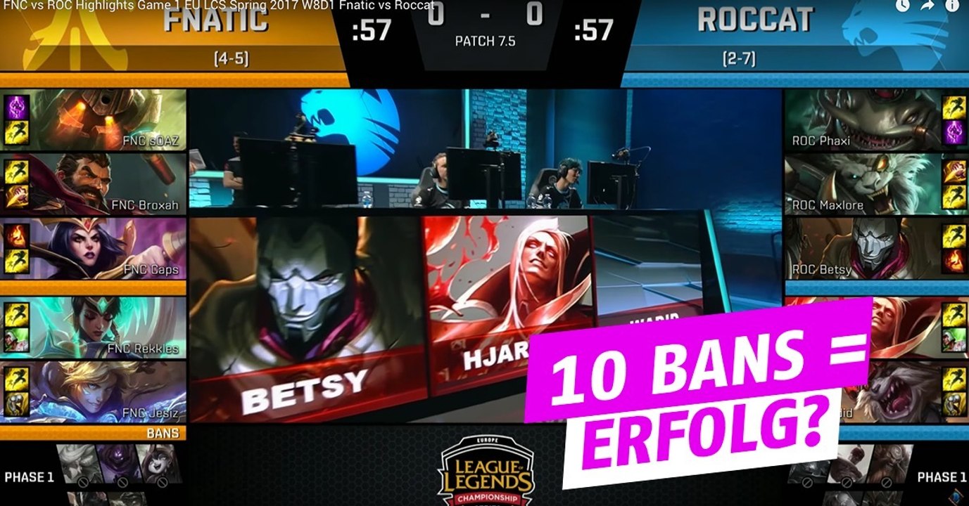 League of Legends: Das neue Ban-System ist ein Erfolg