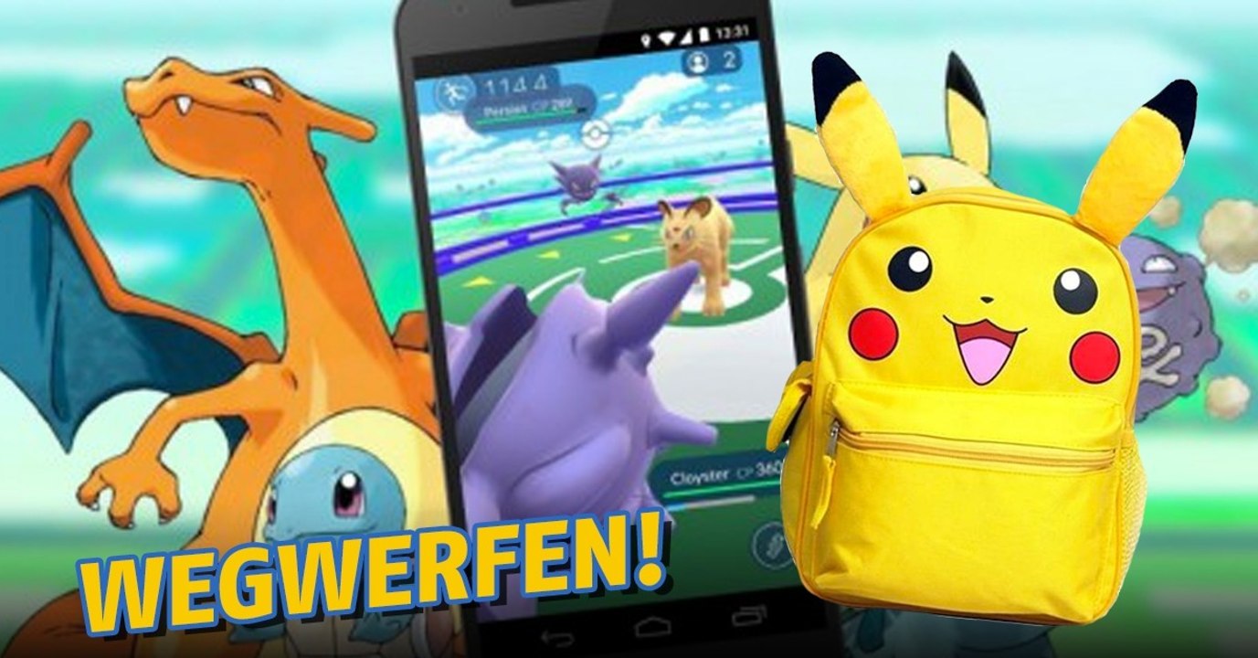 Pokémon GO: Was werfe ich weg, wenn der Rucksack voll ist?