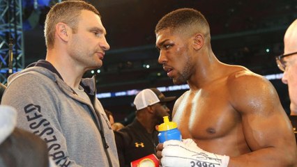 Anthony Joshua: Gerangel mit Vitali Klitschko nach Sieg über Wladimir
