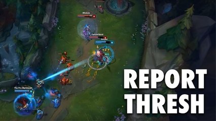 League of Legends : quand on regrette instantanément d'avoir cliqué sur la lanterne de Thresh