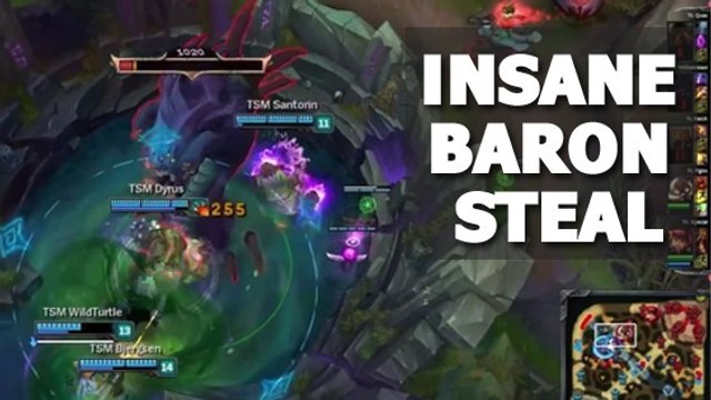 League of Legends : Piglet réalise le steal baron le plus inattendu de l'histoire des LCS
