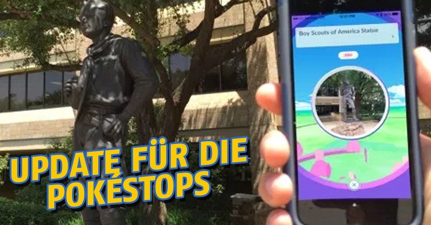 Pokémon GO: Zahlreiche Pokéstops erhalten dank Ingress ein Update