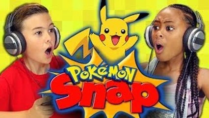 Pokémon Snap : les réactions épiques d'enfants qui testent le jeu pour la première fois !