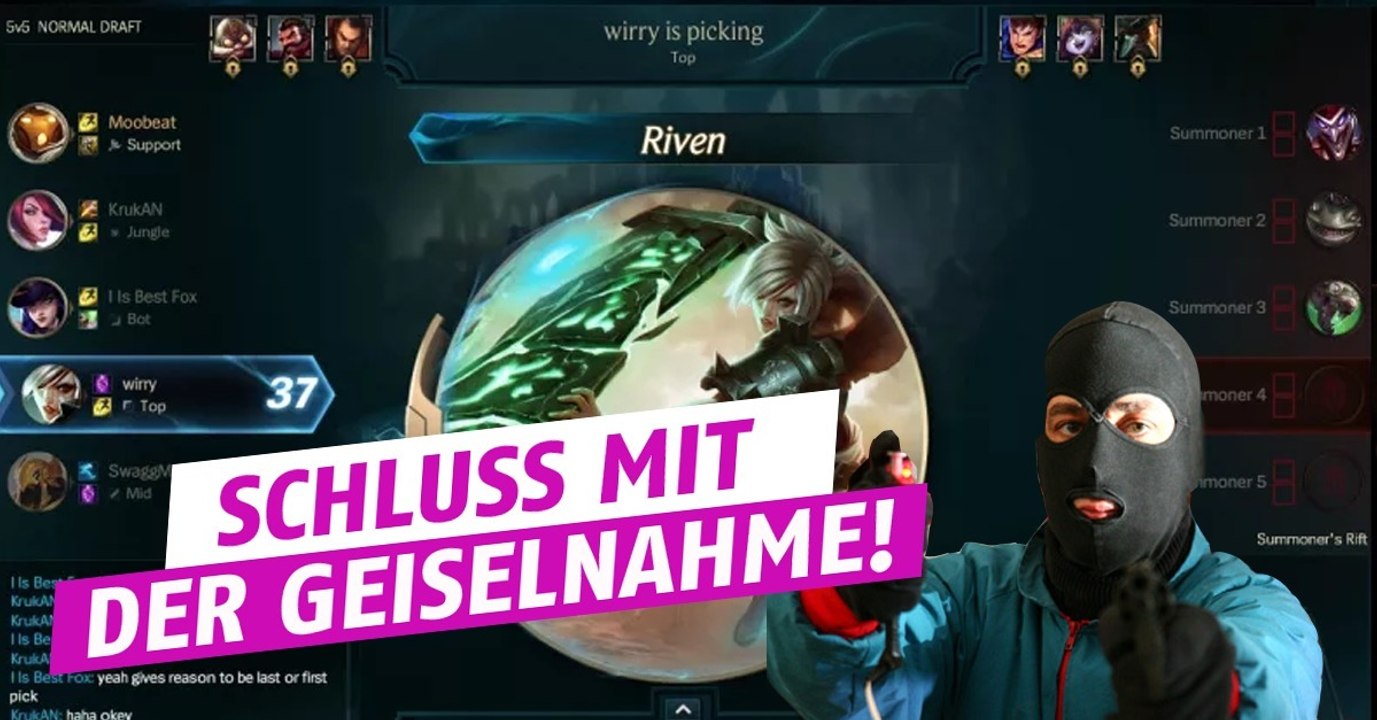 League of Legends: Kann Riot die Geiselnahme im Ranked stoppen?