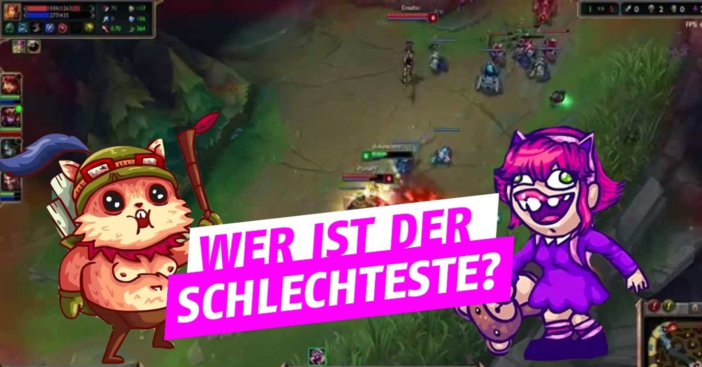 League of Legends: Wer ist laut Lore der schwächste Held des Universums?