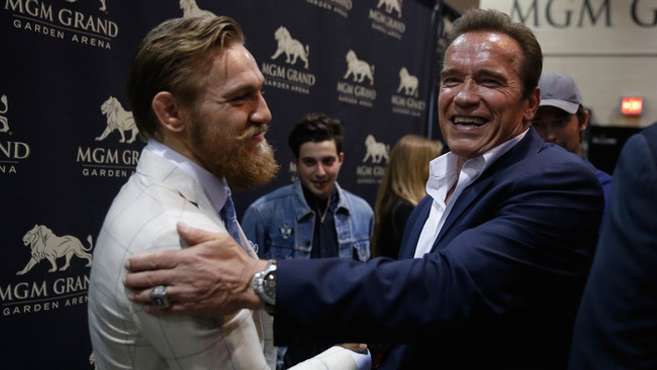 Das denkt Arnold Schwarzenegger über Conor McGregor