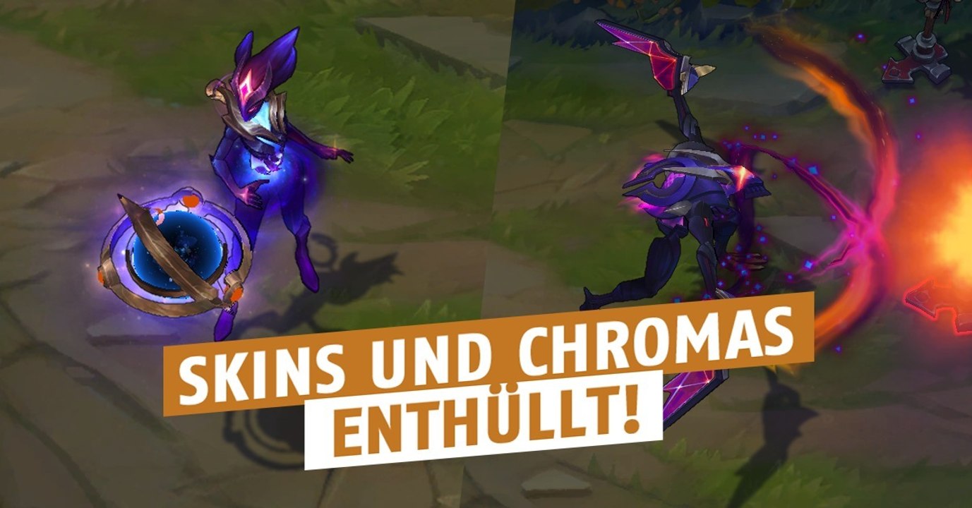 League of Legends: Darkstar-Skins vorgestellt und auch neue Chromas kommen