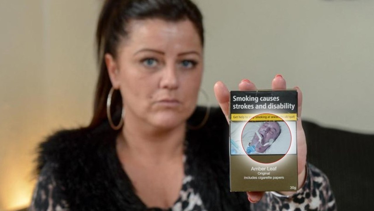 England: Jodi Charles glaubt, ihren sterbenden Vater auf Zigarettenpackung zu sehen