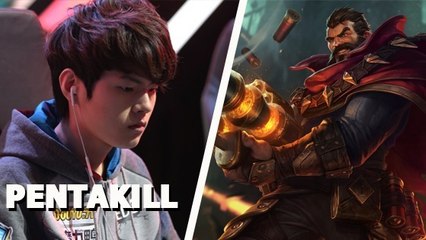 League of Legends : Deft réalise un pentakill épique avec Graves lors d'une game à haut elo