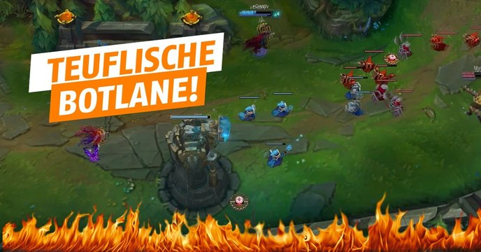League of Legends: Dieses Duo ist auf der Botlane teuflisch gut