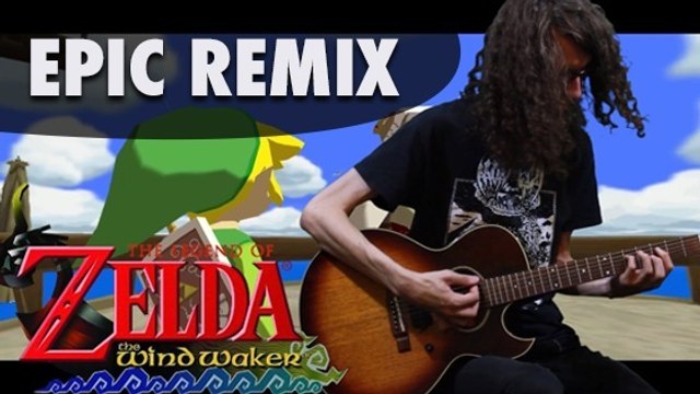 Zelda Wind Waker : un superbe remix rock du thème de l'Ile du Dragon !