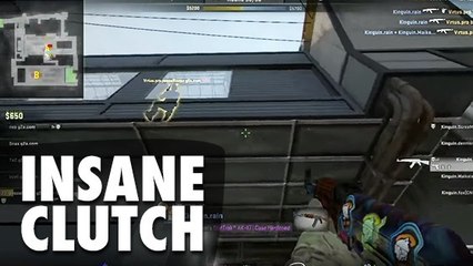 Counter Strike : Rain réalise un 1v4 incroyable en compétition