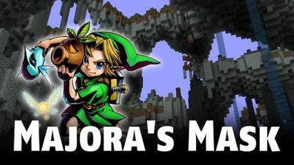Minecraft : un joueur recrée entièrement le jeu Zelda Majora's Mask dans Minecraft !