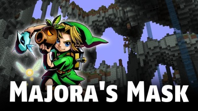 Minecraft : un joueur recrée entièrement le jeu Zelda Majora's Mask dans Minecraft !