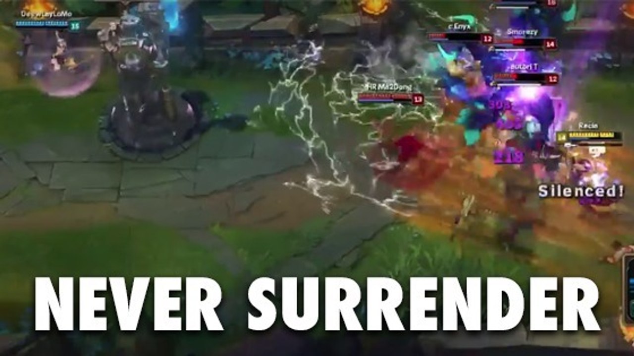 League of Legends : voici pourquoi il ne faut jamais abandonner la partie