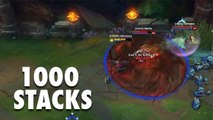 League of Legends : découvrez les dégâts de Nasus quand il atteint 1000 stacks