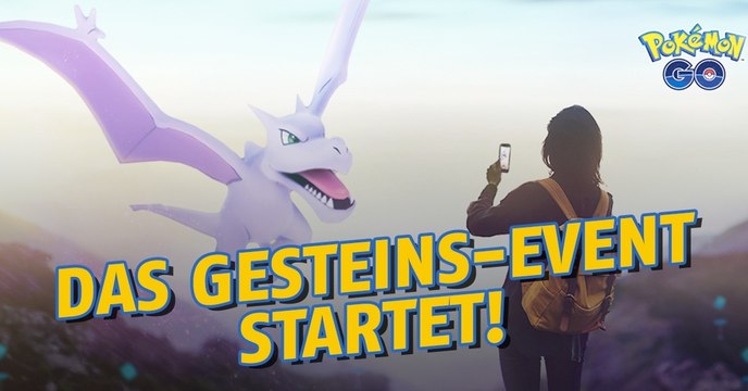 Pokémon GO: Event mit Gesteins-Pokémon, Pokéstops und Bonbons