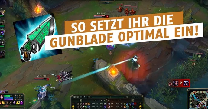 League of Legends: Für diese Mid-Champions ist die Gunblade am besten
