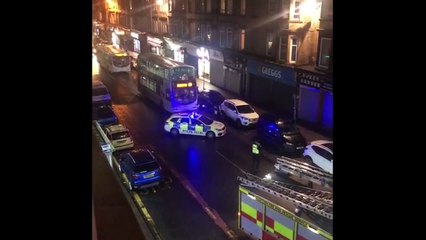 Glagow emergency services incident