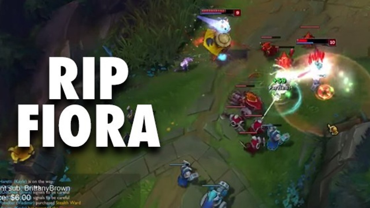 League of Legends : voici le genre d'outplay qu'on pouvait réaliser avec l'ancienne Fiora