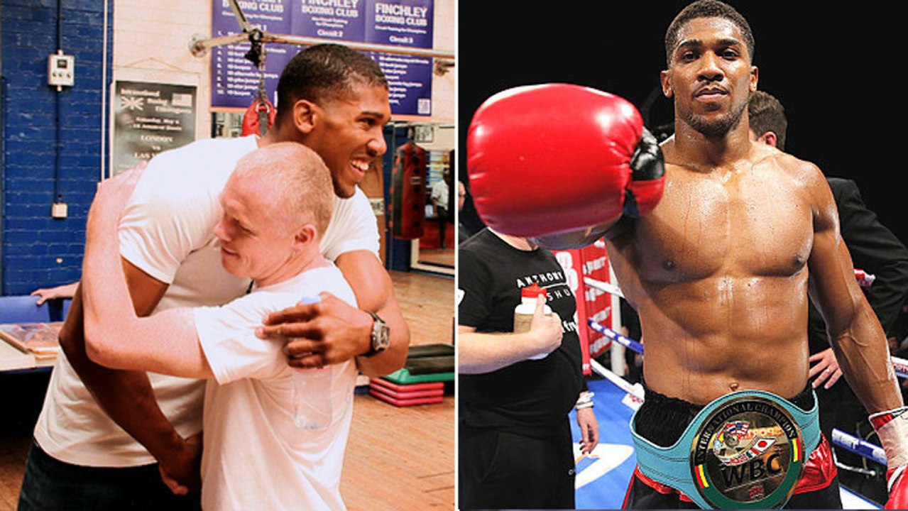 Anthony Joshua schenkt seinem ersten Trainer Sean Murphy einen BMW M6
