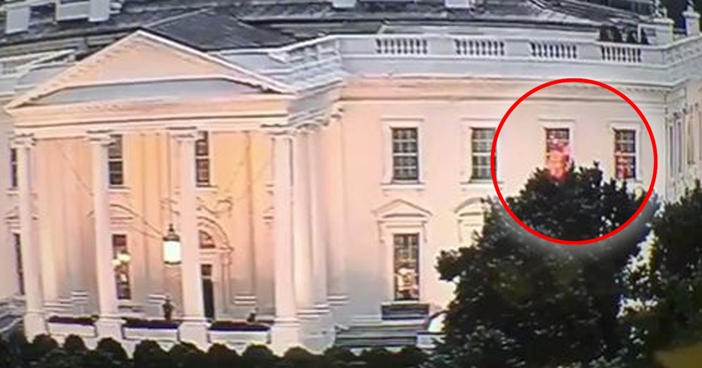 Spekulationen um rotes Blinklicht im Weißen Haus