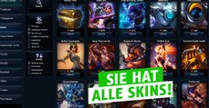 League of Legends: Diese Spielerin hat alle Skins des Spiels und antwortet den Fragen der Gamer