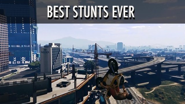 GTA 5 : une team réalise un montage épique de ses meilleures cascades !