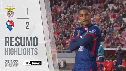 Highlights: Benfica 1-2 Gil Vicente (Liga 21/22 #20)