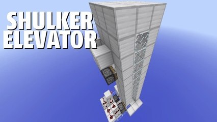 Minecraft : créez un ascenseur fonctionnel très simplement grâce aux Shulkers !