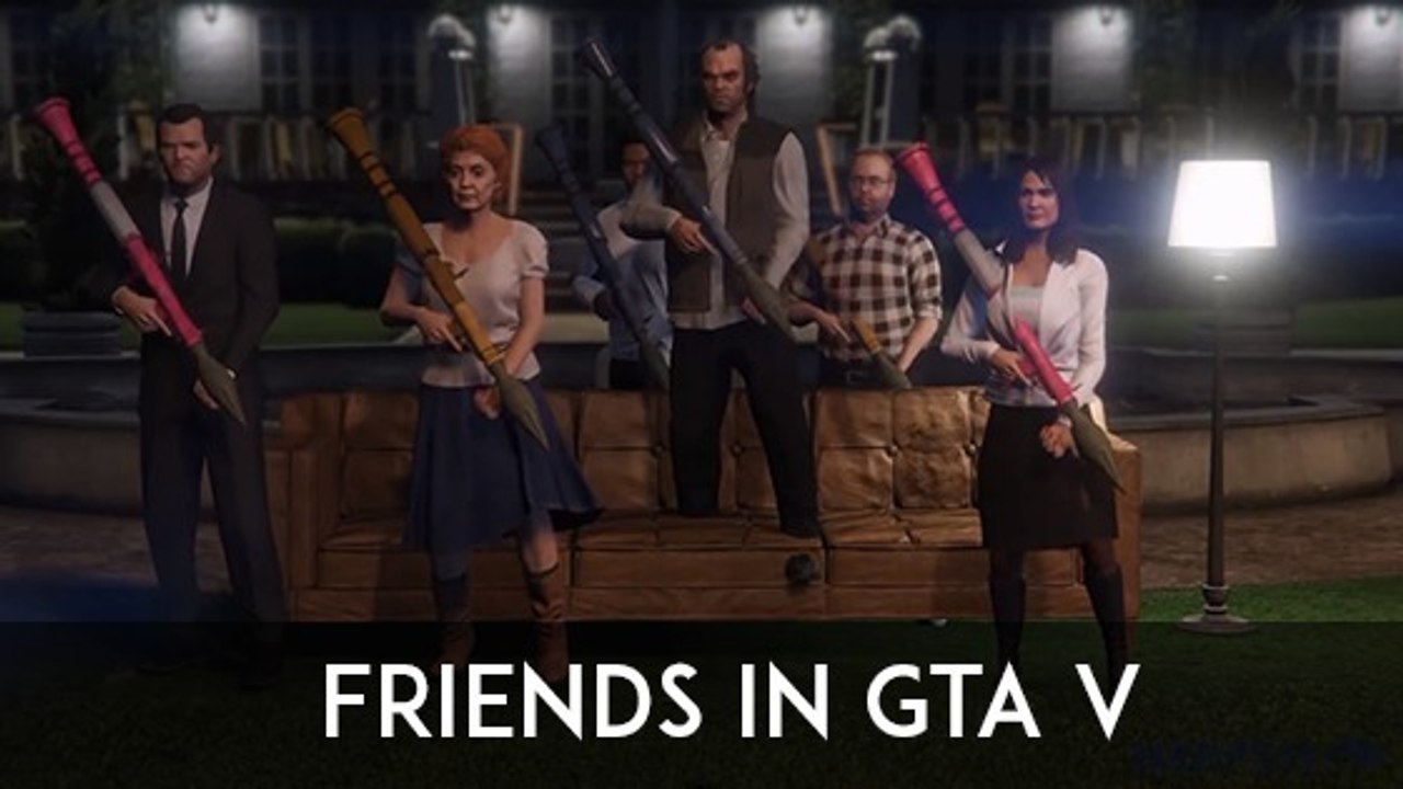 GTA 5 : il recrée le générique de la série Friends à la sauce GTA