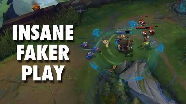 League of Legends : quand Faker outplay un joueur après avoir feed en lane
