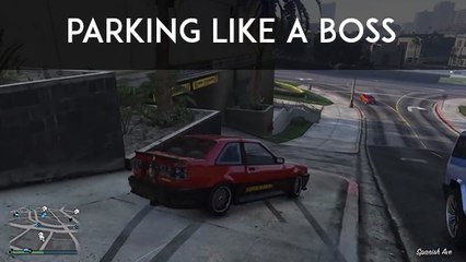 GTA 5 : quand un dérapage incontrôlé se transforme en un stationnement de génie