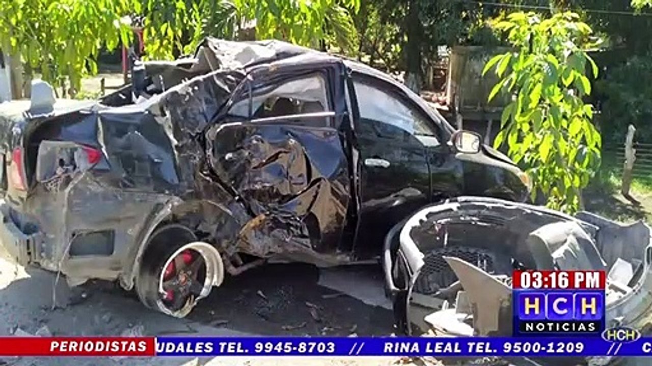 Fuerte accidente vial deja pérdidas materiales en SPS