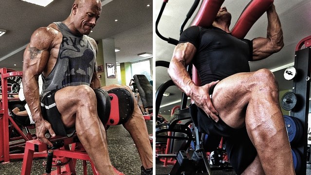Die ultimative Übung, die The Rock bei seinem Legs Day niemals auslässt! Dir werden die ganzen Beine brennen!