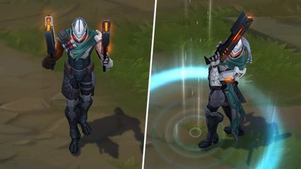 Télécharger la video: League of Legends : PROJECT Lucian, preview du nouveau skin sur le PBE