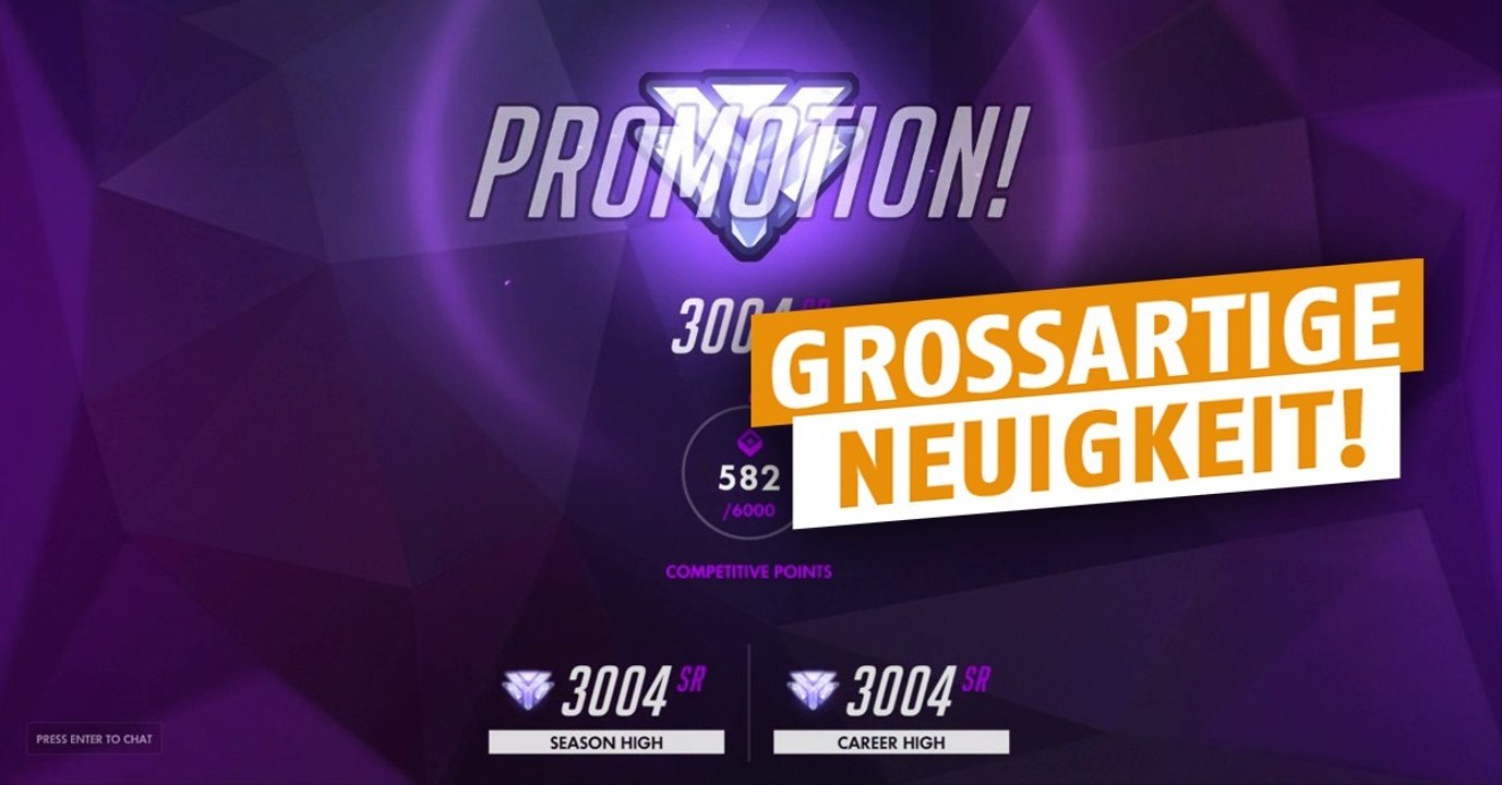 Overwatch: Die Neuheit, die Ranked Games angenehmer macht