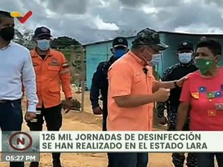 Más de 126 mil jornadas de desinfección han sido realizadas en el Estado Lara