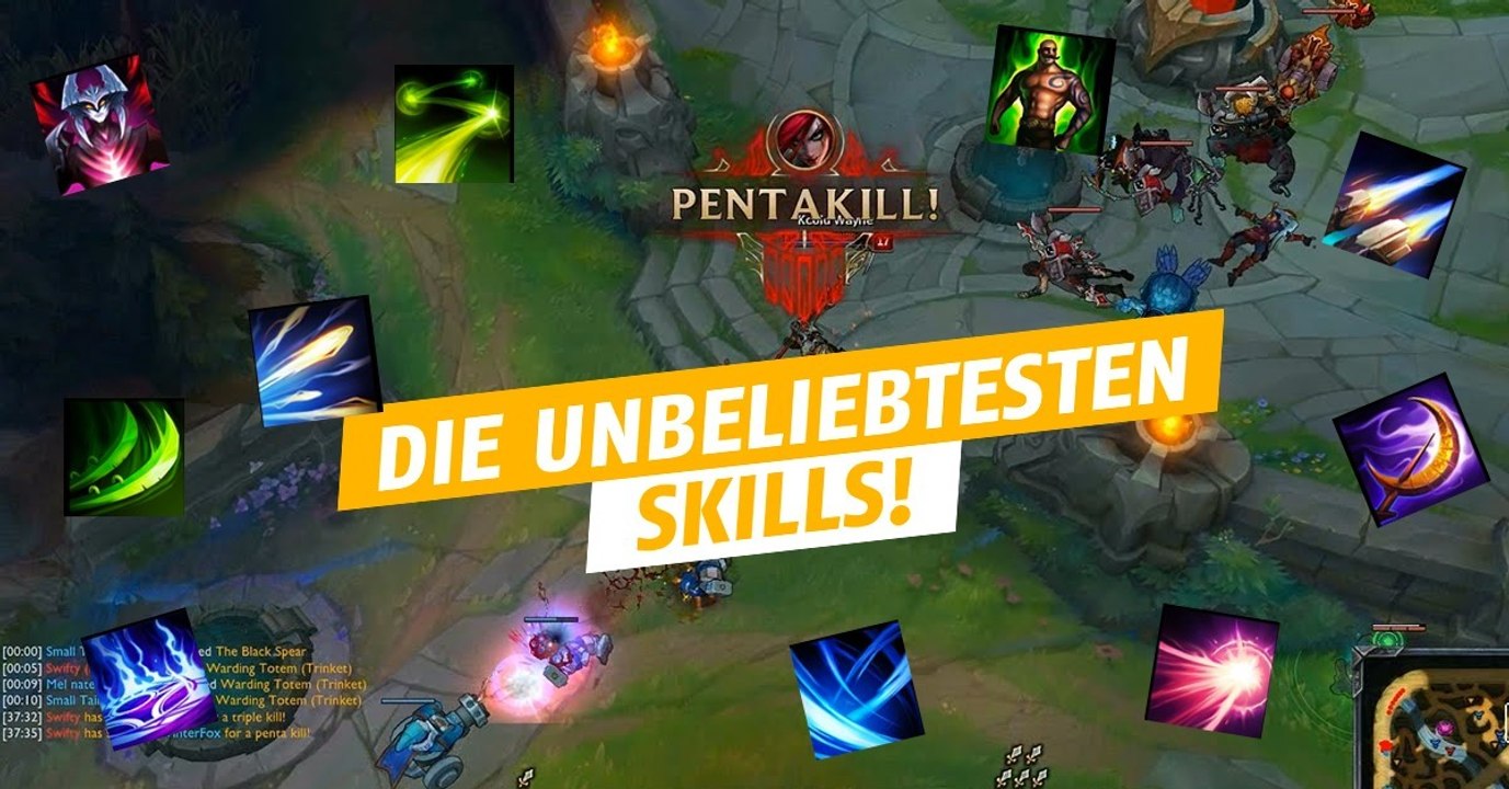 League of Legends: Die unbeliebtesten Fähigkeiten