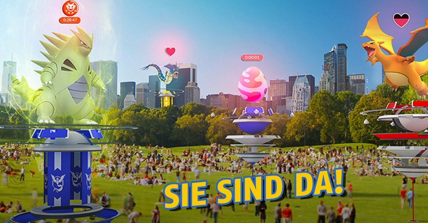 Pokémon GO: Alles, was ihr über die neuen Arenen wissen müsst